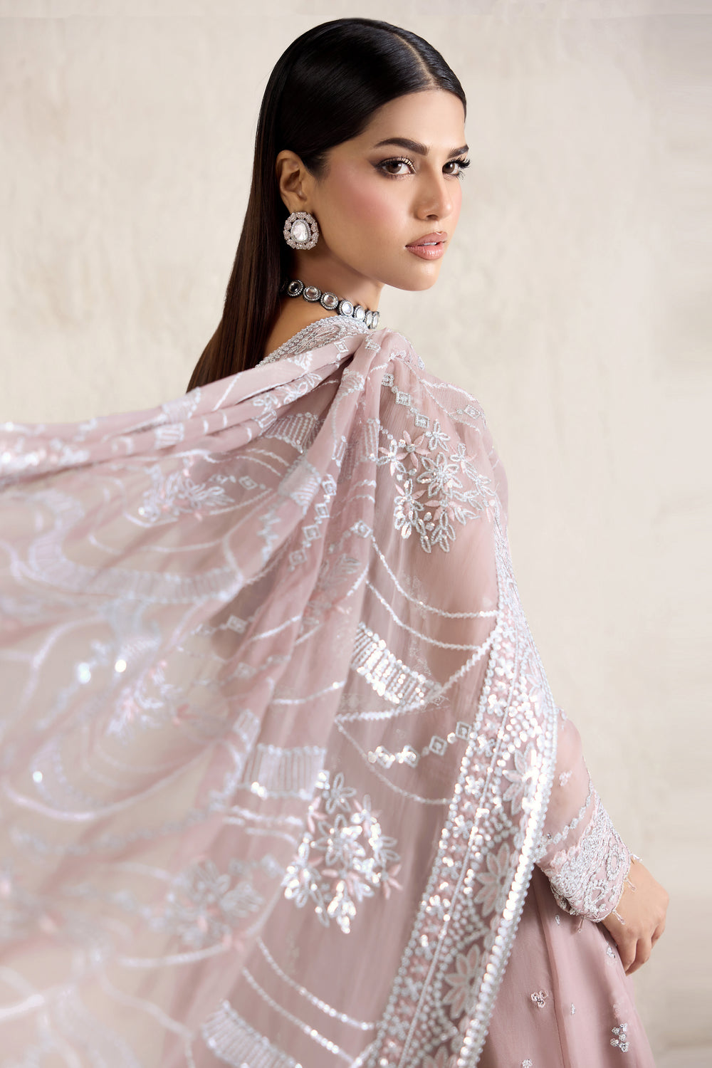 Farasha | Formals 26 | Mauve Pearl - by Libasekhas UK - Registered Vendor of : Farasha - 100% Original Designer Dress
