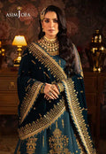 Asim Jofa | Makhmal Wedding Velvet 23 | AJMM-07 - by - Libasekhas UK - Registered Vendor of : Asim Jofa - 100% Original Designer Dresss