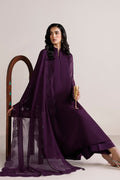 Farasha | Chiffon Essentials 26 | Berry Garden - by Libasekhas UK - Registered Vendor of : Farasha - 100% Original Designer Dress