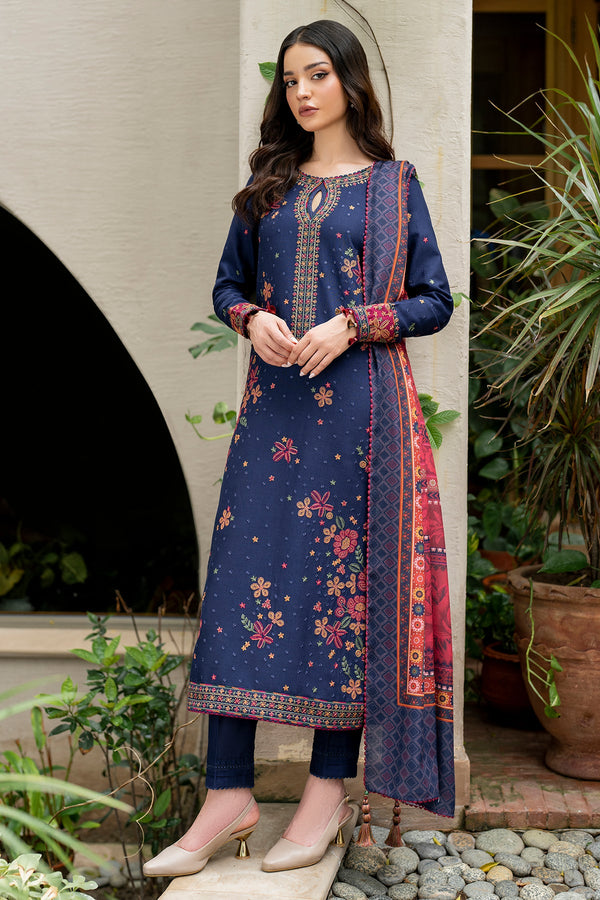 Jazmin | Winter Edition 24 | KHADDAR UW-0051 - by - Libasekhas UK - Registered Vendor of : Jazmin - 100% Original Designer Dresss
