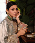 Mushq | Sunehri Lama Silk | Amaya - by Libasekhas UK - Registered Vendor of : Mushq - 100% Original Designer Dress
