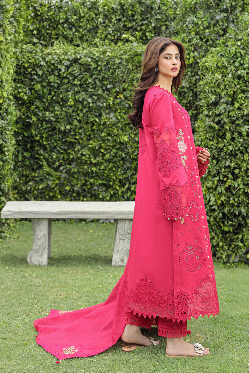 Qalamkar | Festive Lawn 2024 | PS-06 MALIHA - by - Libasekhas UK - Registered Vendor of : Qalamkar - 100% Original Designer Dresss