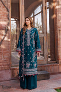 Farasha | Dastoor Embroidered Lawn SS24 | EMERALD CHARM - by - Libasekhas UK - Registered Vendor of : Farasha - 100% Original Designer Dresss