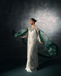 Vasal | Zyra Luxe Pret 26 | Emerald Whisper - by Libasekhas UK - Registered Vendor of : Vasal - 100% Original Designer Dress