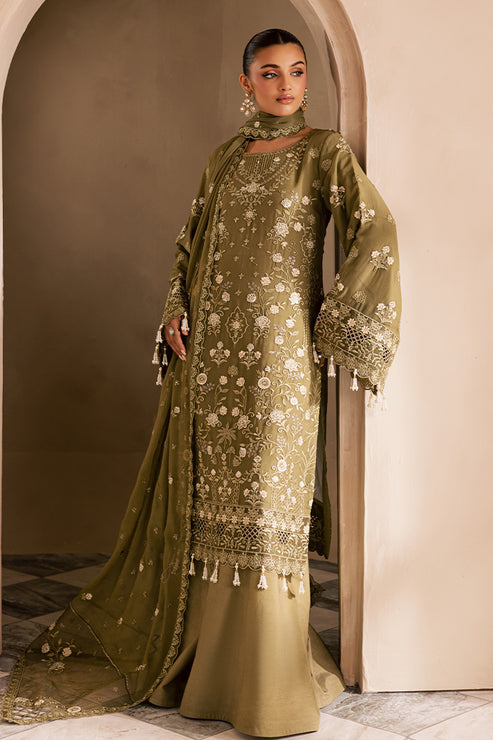 Emaan Adeel | Miraan luxury chiffon | DELARAM - by - Libasekhas UK - Registered Vendor of : Emaan Adeel - 100% Original Designer Dresss