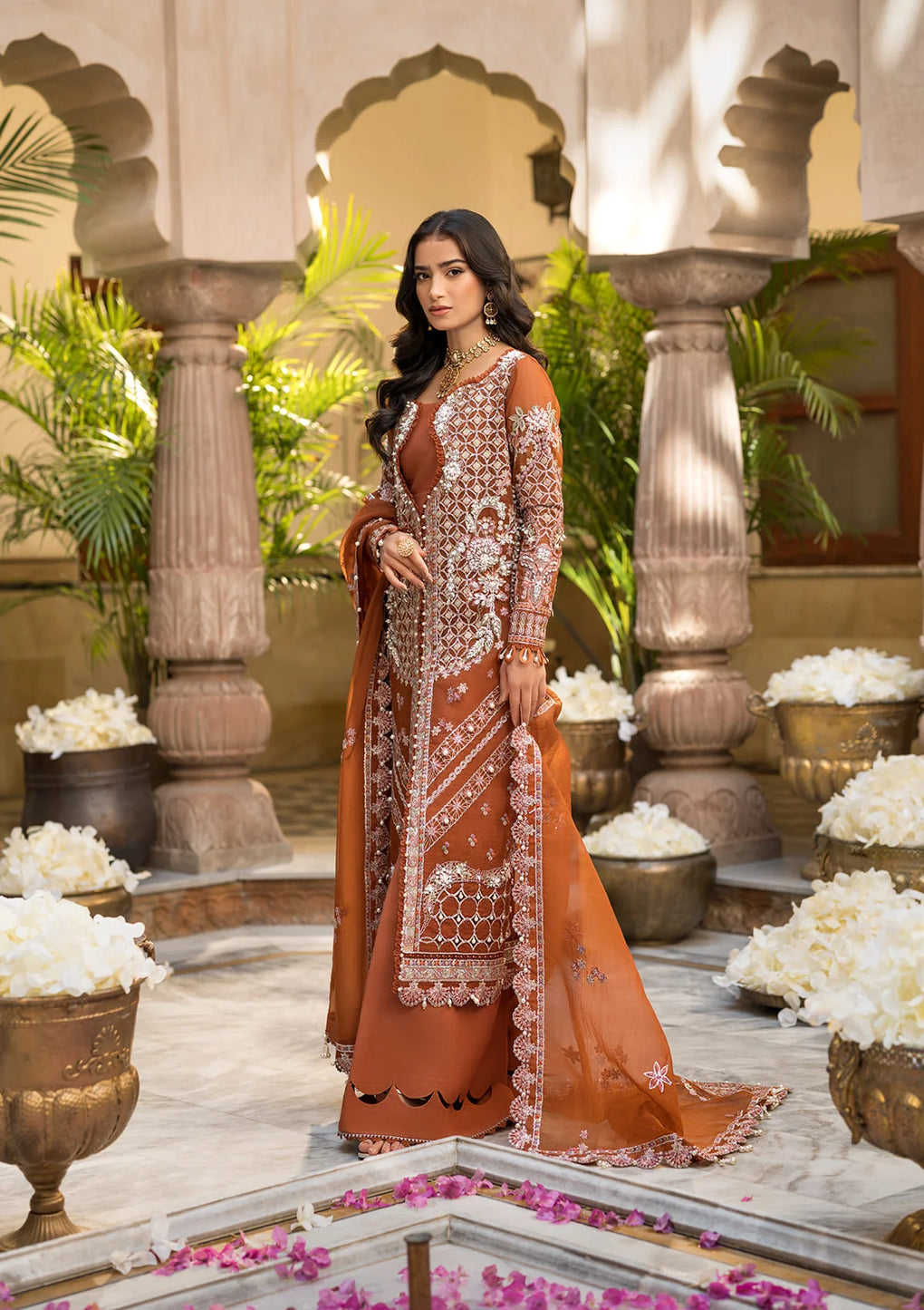 Elaf Premium | Formal Handwork Collection | EFH-03 SHAHANA - by - Libasekhas UK - Registered Vendor of : Elaf Premium - 100% Original Designer Dresss