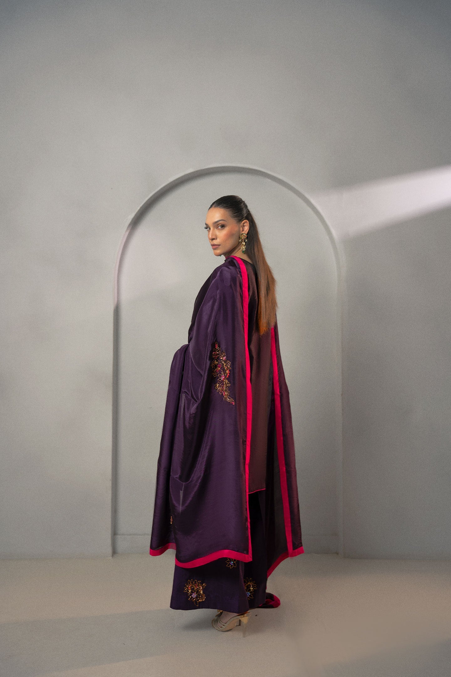 Fozia Khalid | Dilkash Festive Wear 25 | Zarqash - by Libasekhas UK - Registered Vendor of : Fozia Khalid - 100% Original Designer Dress