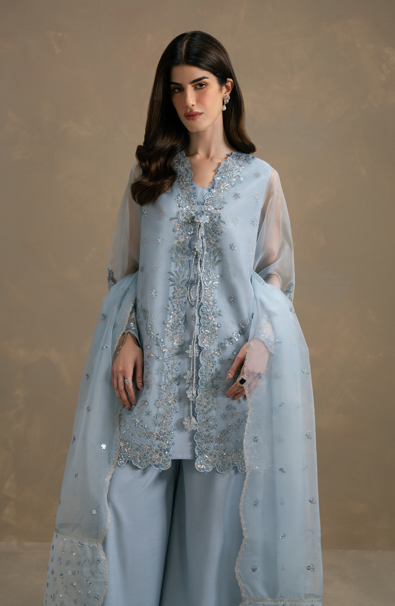 Seran | Lumiere RTW Eid 26 | Ciel - by Libasekhas UK - Registered Vendor of : Seran - 100% Original Designer Dress