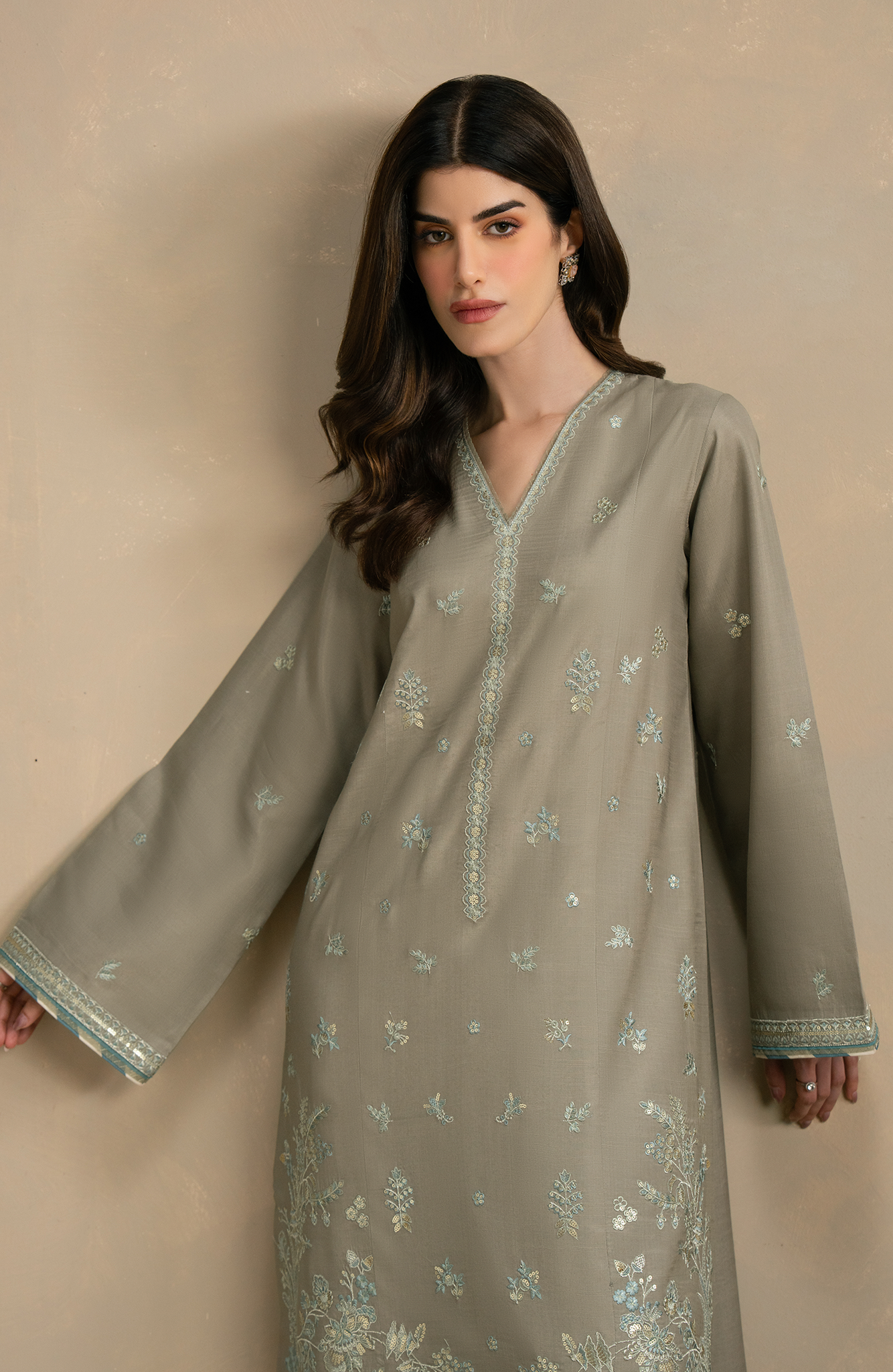 Seran | Lumiere RTW Eid 26 | Dune - by Libasekhas UK - Registered Vendor of : Seran - 100% Original Designer Dress