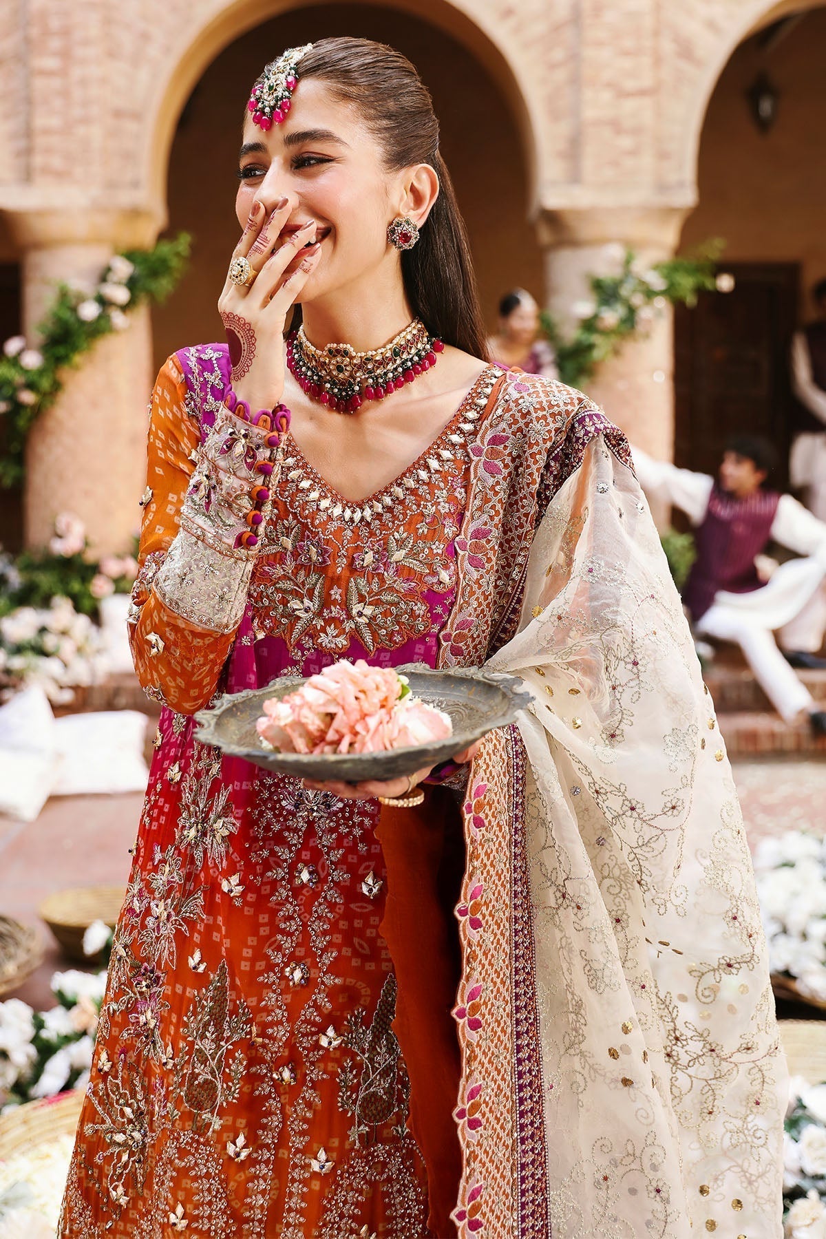 Nureh | Jhoomro Wedding Formals | NL-66 BANO - by - Libasekhas UK - Registered Vendor of : Nureh - 100% Original Designer Dresss