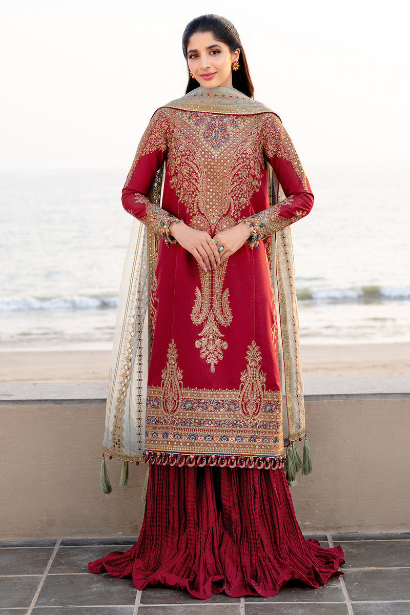 Jazmin | Shahkaar Luxury Lawn 25 | SL25-D5 - by - Libasekhas UK - Registered Vendor of : Jazmin - 100% Original Designer Dresss