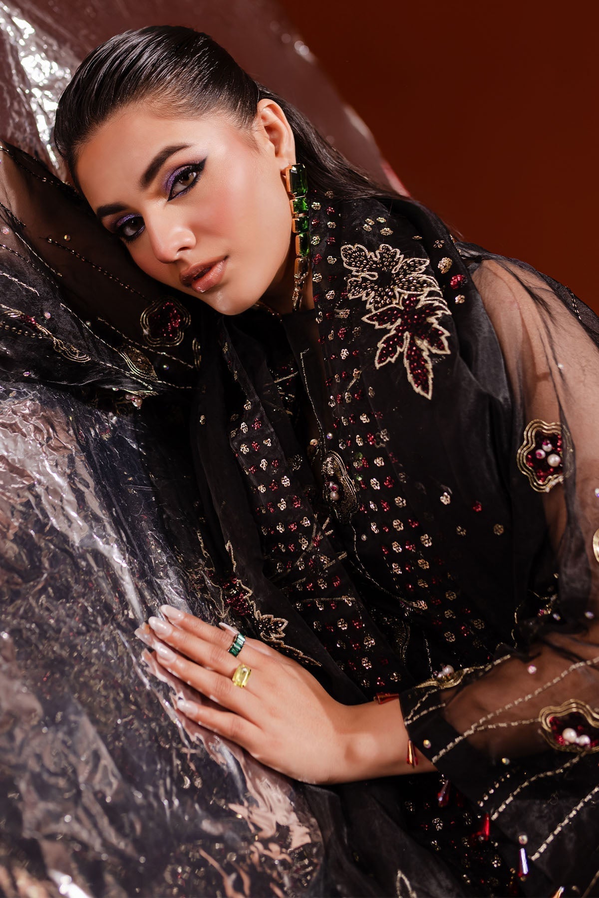 Nureh | Tiny Twinkles | NP-485 - by - Libasekhas UK - Registered Vendor of : Nureh - 100% Original Designer Dresss