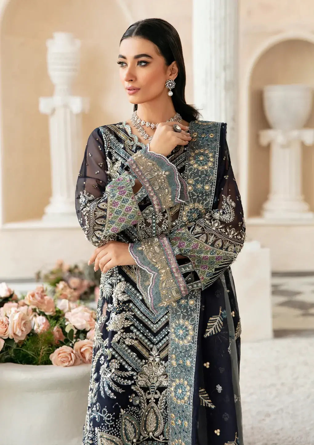 Elaf Premium | Celebrations 23 | ECH-03 EZRA - by - Libasekhas UK - Registered Vendor of : Elaf Premium - 100% Original Designer Dresss
