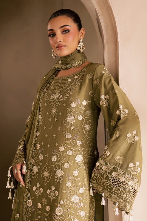 Emaan Adeel | Miraan luxury chiffon | DELARAM - by - Libasekhas UK - Registered Vendor of : Emaan Adeel - 100% Original Designer Dresss