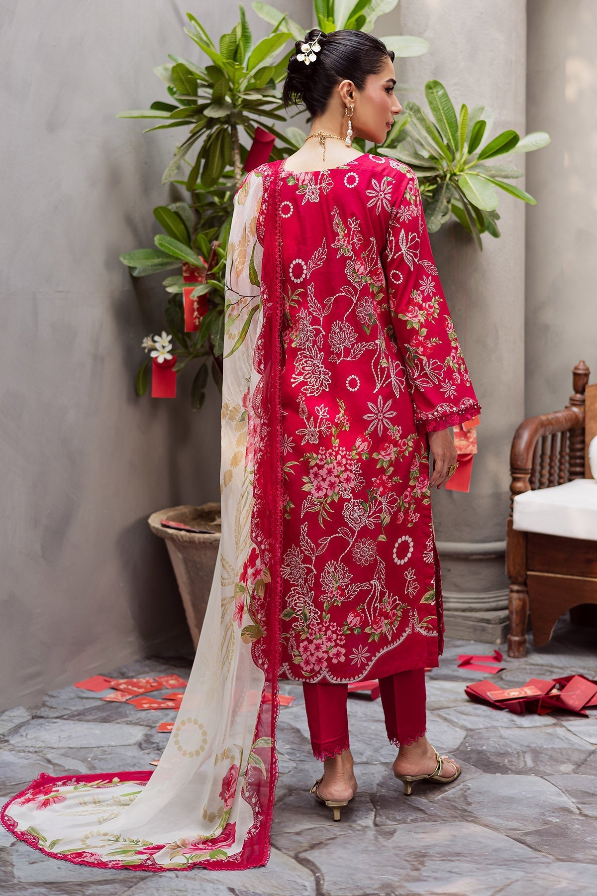 Nureh | Signature Prints 26 | SP-160 - by Libasekhas UK - Registered Vendor of : Nureh - 100% Original Designer Dress