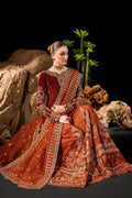 Naqshi | Makhmal 24 |  Amber - by - Libasekhas UK - Registered Vendor of : Naqshi - 100% Original Designer Dresss