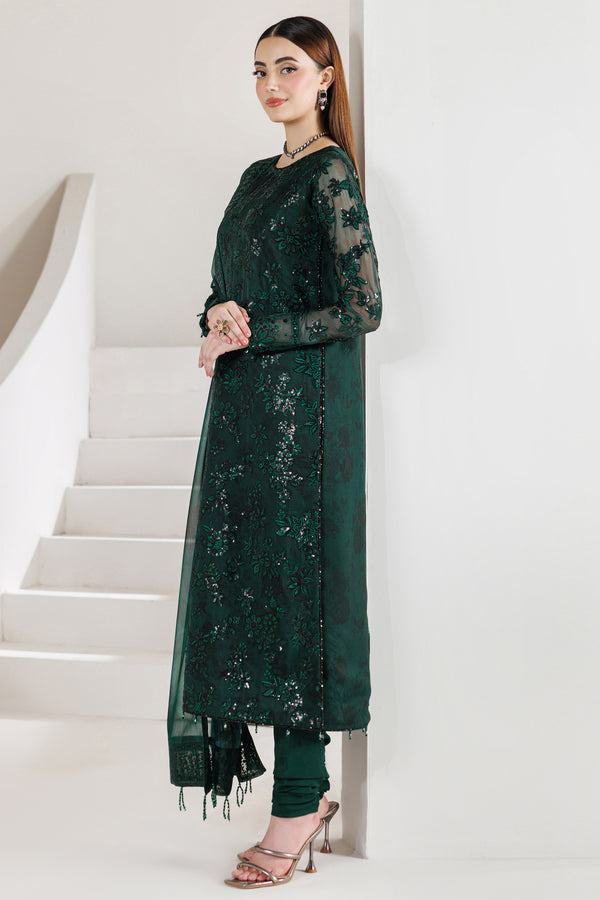Farasha | Formals 26 | Jade Majesty - by Libasekhas UK - Registered Vendor of : Farasha - 100% Original Designer Dress