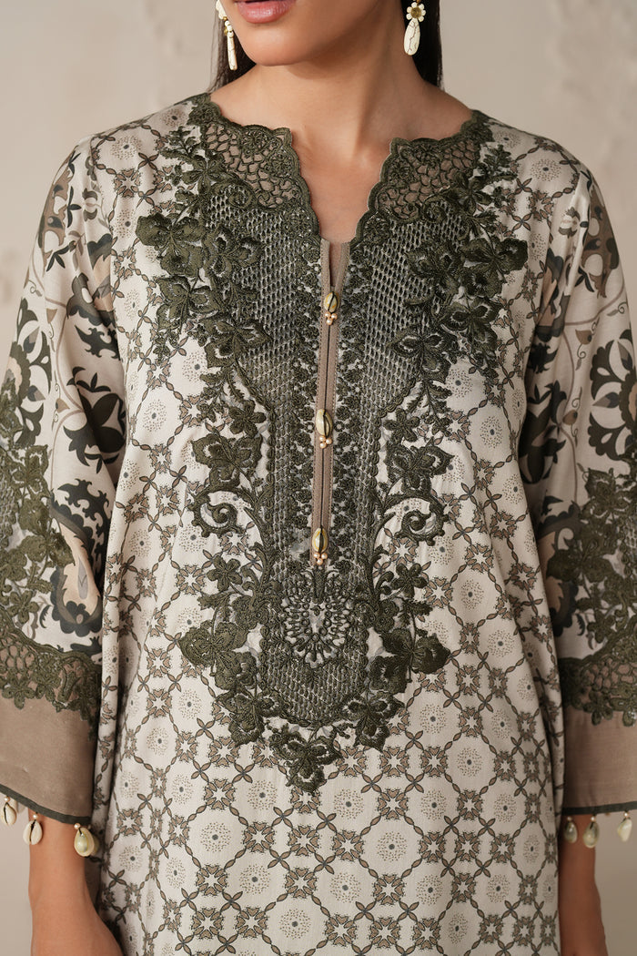 Baroque | Luxury Pret 25 | UF-4302 - by Libasekhas UK - Registered Vendor of : Baroque - 100% Original Designer Dress