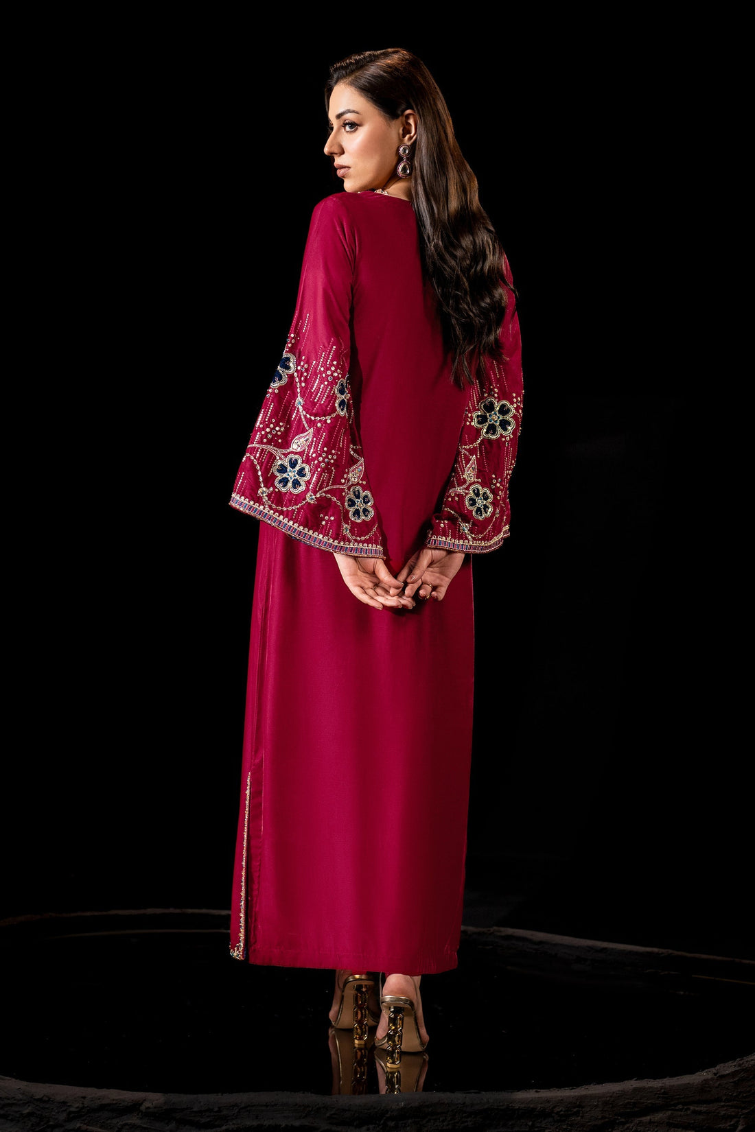 Naqshi | Makhmal 24 | NINA - by - Libasekhas UK - Registered Vendor of : Naqshi - 100% Original Designer Dresss