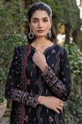 Farasha | Summer Weaves Embroidered Lawn | Black Rose - by - Libasekhas UK - Registered Vendor of : Farasha - 100% Original Designer Dresss