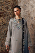 Qalamkar | Q Line Linen 26 | QLW-15 GINA - by Libasekhas UK - Registered Vendor of : Qalamkar - 100% Original Designer Dress
