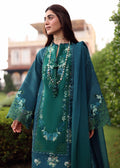 Sardinia | Embroidered Lawn Edit 26 | Hillside Teal - by Libasekhas UK - Registered Vendor of : Sardinia - 100% Original Designer Dress