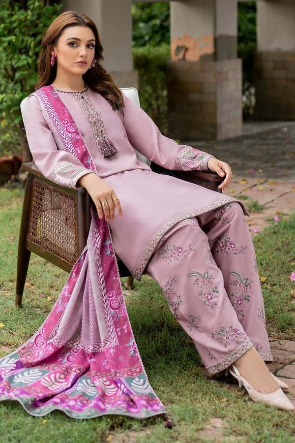Jazmin | Winter Edition 24 | KHADDAR UW-0055 - by - Libasekhas UK - Registered Vendor of : Jazmin - 100% Original Designer Dresss