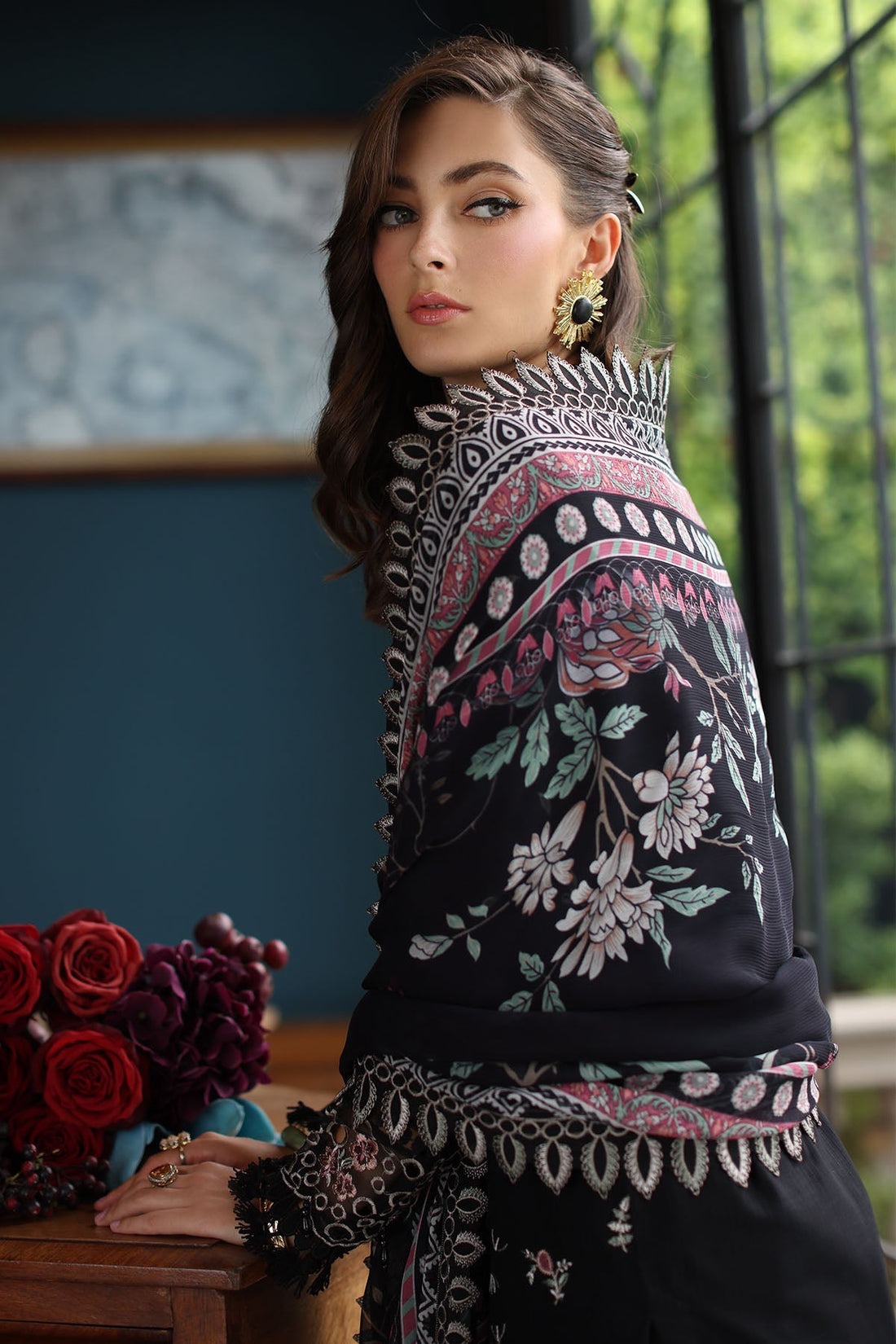 Nureh | Maya Lawn | NS-153 - by - Libasekhas UK - Registered Vendor of : Nureh - 100% Original Designer Dresss