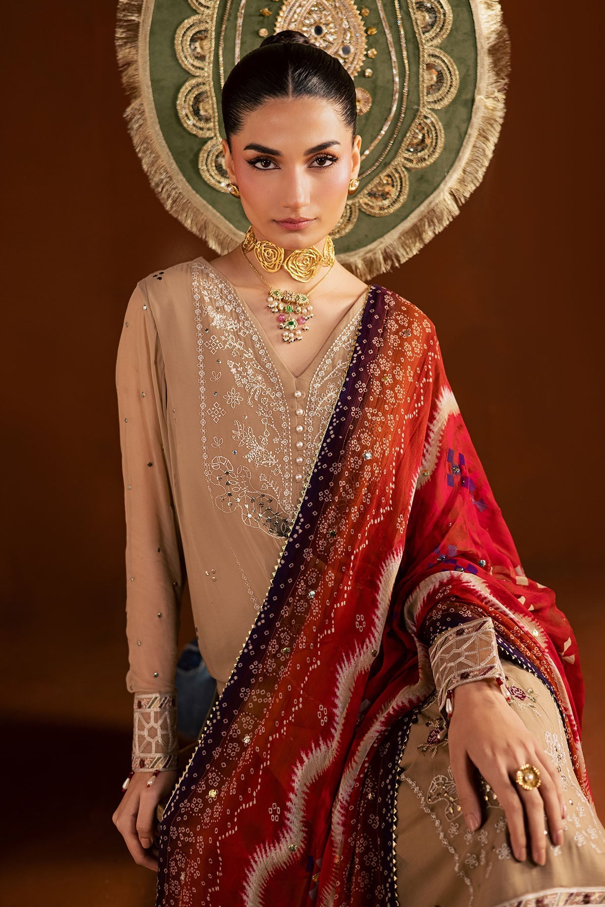 Nureh | Mukeshkari Formals | MK-22 - by Libasekhas UK - Registered Vendor of : Nureh - 100% Original Designer Dress