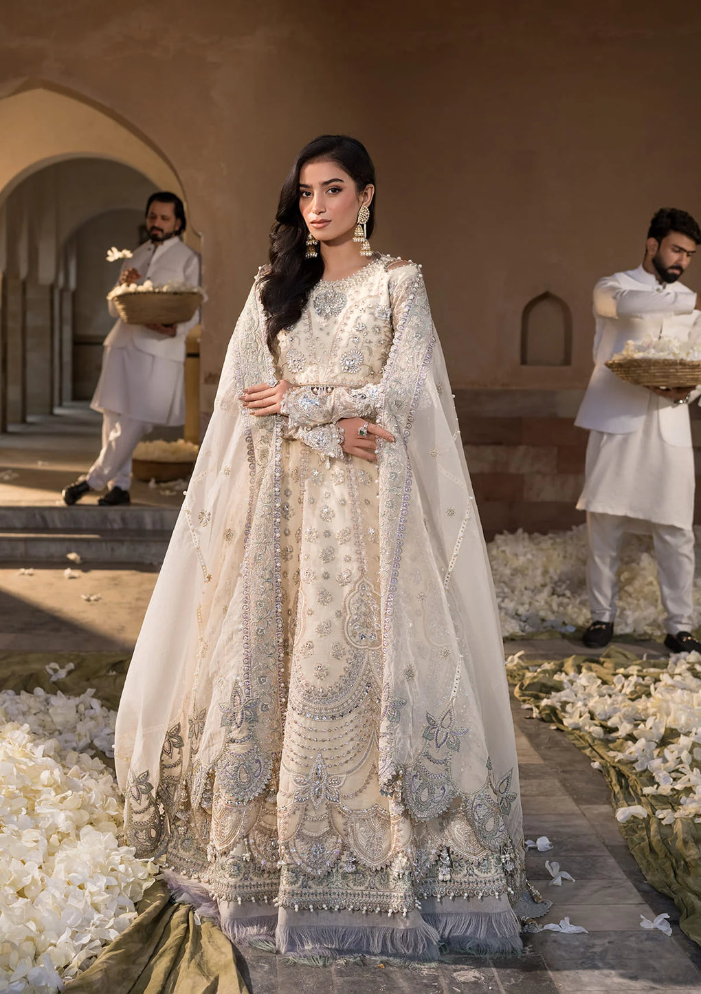 Elaf Premium | Formal Handwork Collection | EFH-06 GHAZAL - by - Libasekhas UK - Registered Vendor of : Elaf Premium - 100% Original Designer Dresss
