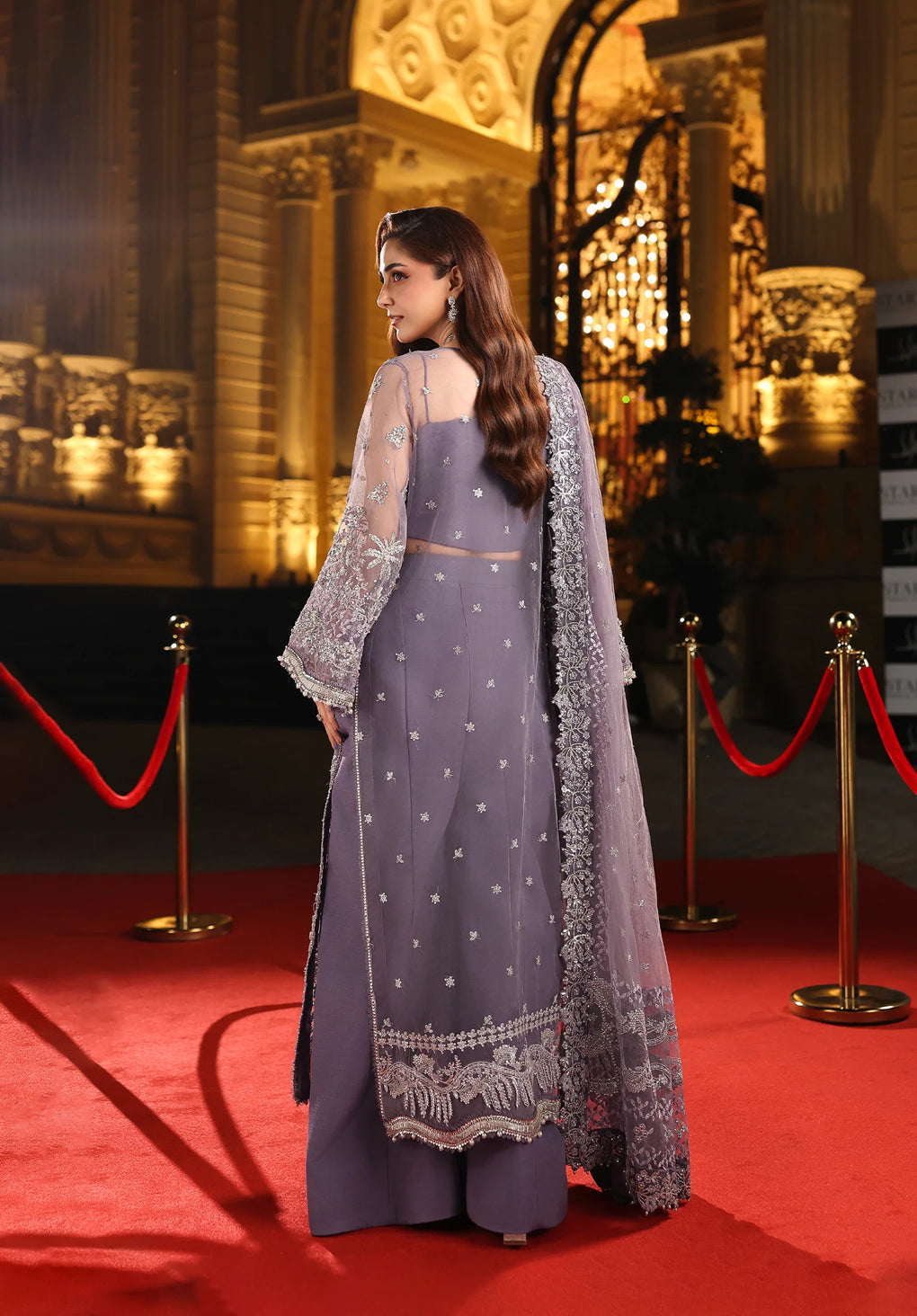 Elaf Premium | Stardom Formal Handwork 25 | ESH-04 MUSE - by Libasekhas UK - Registered Vendor of : Elaf Premium - 100% Original Designer Dress