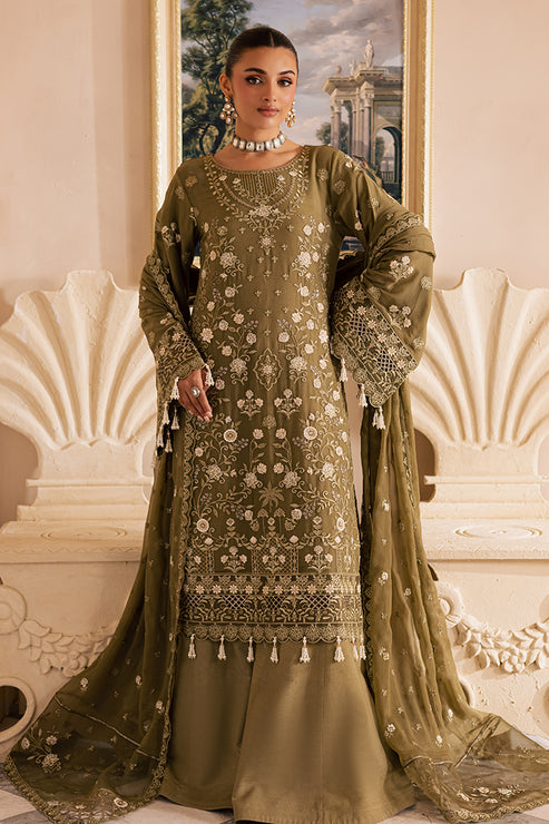 Emaan Adeel | Miraan luxury chiffon | DELARAM - by - Libasekhas UK - Registered Vendor of : Emaan Adeel - 100% Original Designer Dresss