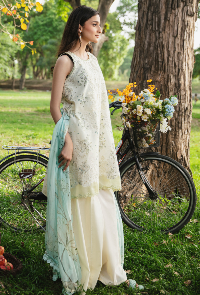Hum Dum | Summer Breeze 25 | D09 - by - Libasekhas UK - Registered Vendor of : Hum Dum - 100% Original Designer Dresss