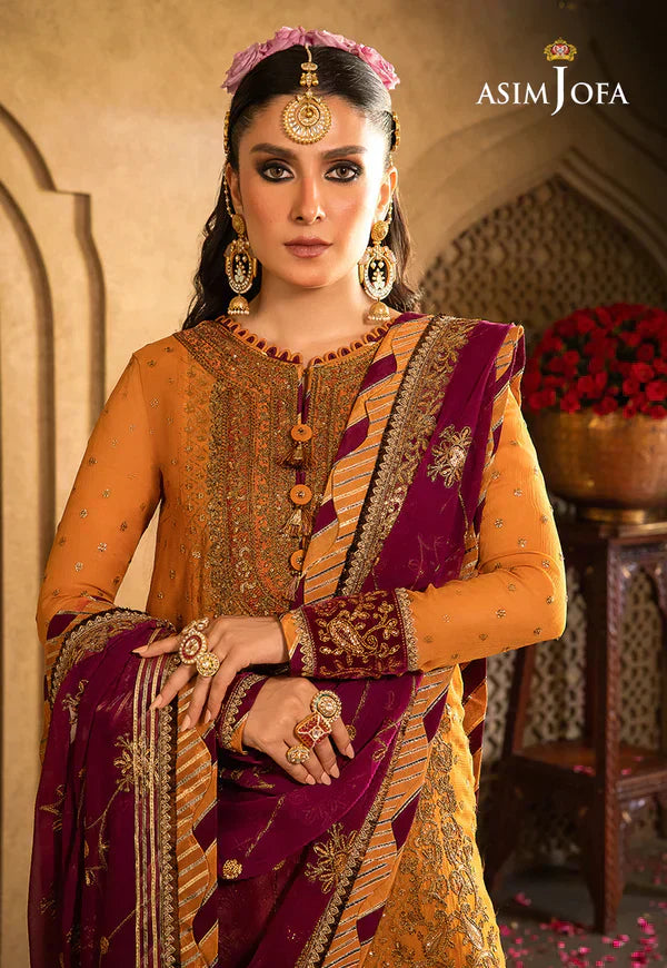 Asim Jofa | Velvet Festive 23 | AJVF-07 - by - Libasekhas UK - Registered Vendor of : Asim Jofa - 100% Original Designer Dresss