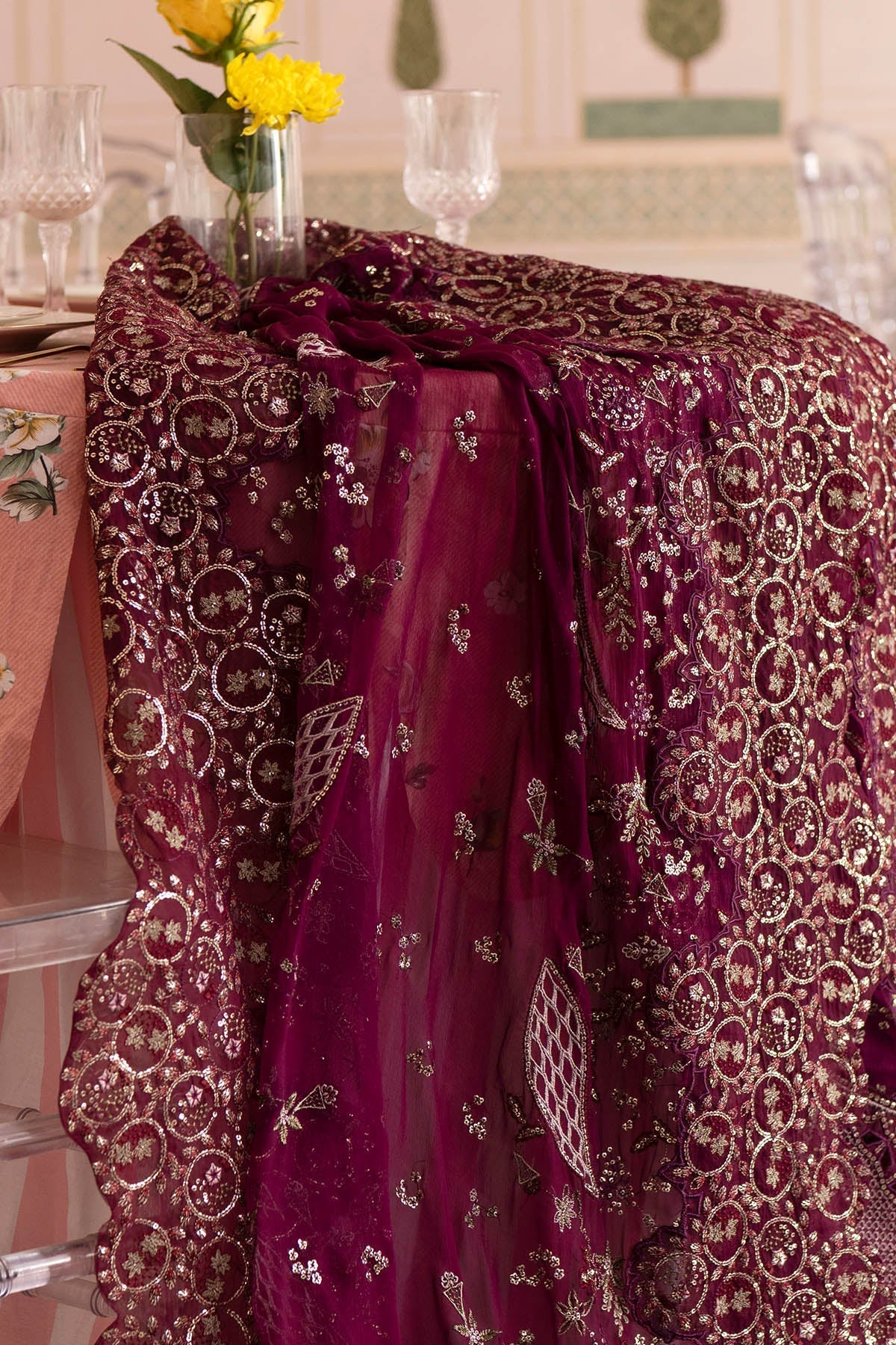 Nureh | Jhoomro Formals |NL-97 Nur - by Libasekhas UK - Registered Vendor of : Nureh - 100% Original Designer Dress
