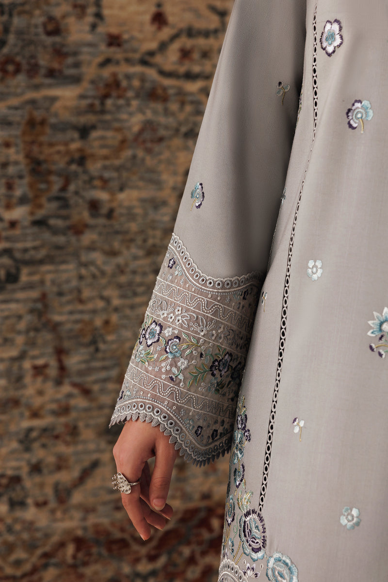 Qalamkar | Q Line Linen 26 | QLW-15 GINA - by Libasekhas UK - Registered Vendor of : Qalamkar - 100% Original Designer Dress