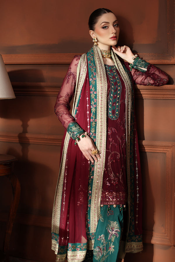Nureh | Alfaaz Formals | NL-90 - by Libasekhas UK - Registered Vendor of : Nureh - 100% Original Designer Dress