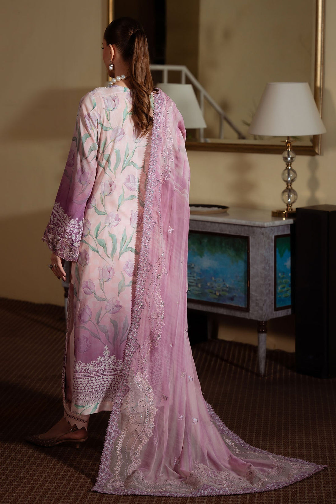 Nureh | Swiss Lawn | NS-159 - by Libasekhas UK - Registered Vendor of : Nureh - 100% Original Designer Dress