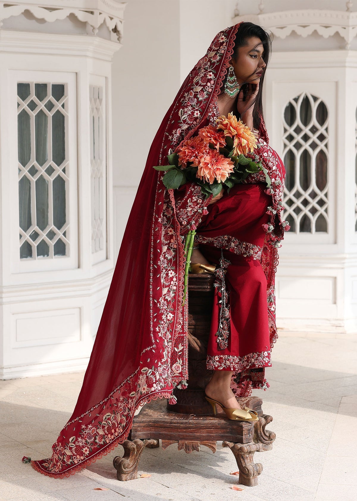 Hussain Rehar | Kalabagh Luxury Lawn 26 | Kastanaa - by Libasekhas UK - Registered Vendor of : Hussain Rehar - 100% Original Designer Dress