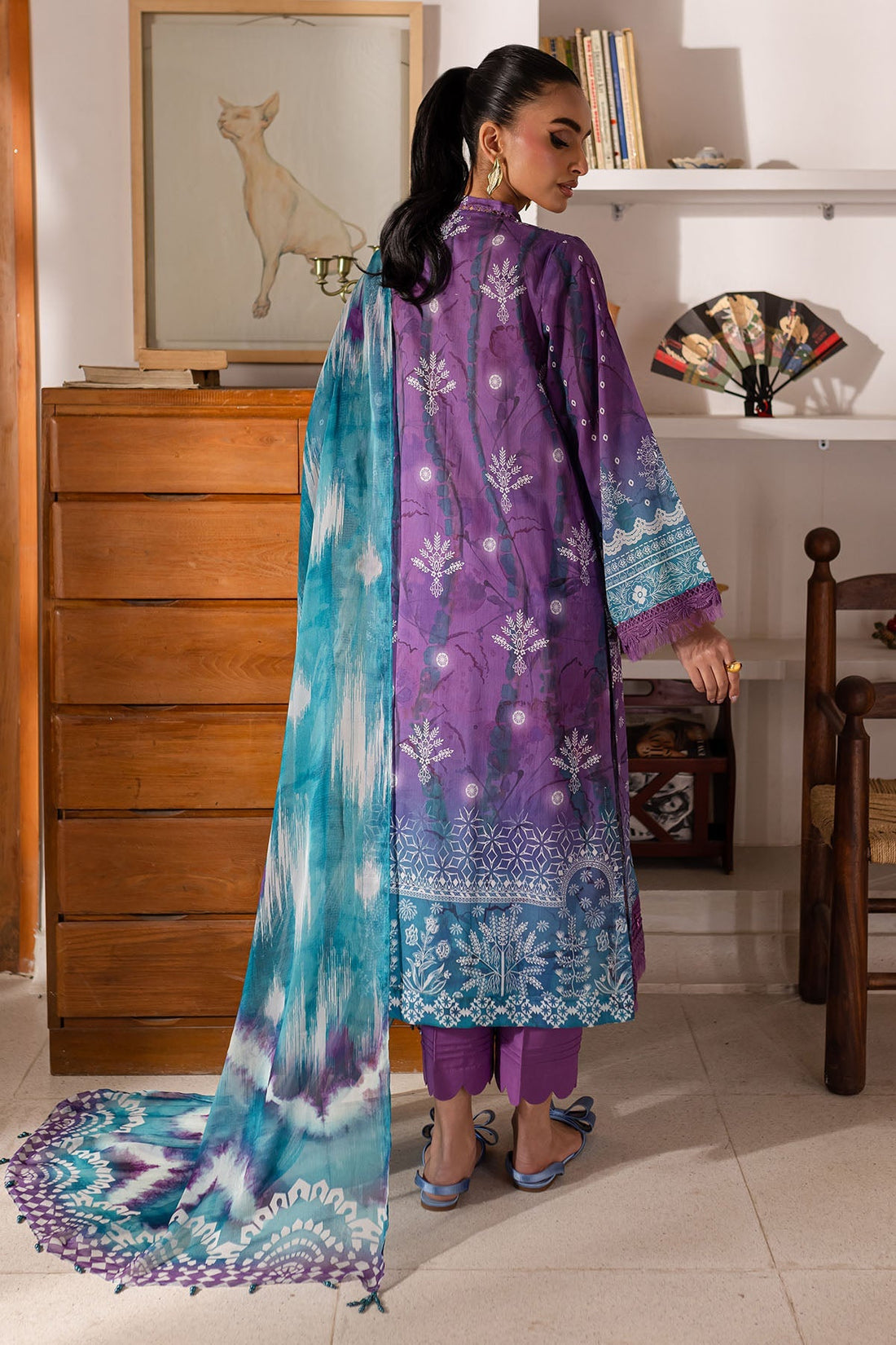 Nureh | Printed Lawn 25 | SP-149 - by - Libasekhas UK - Registered Vendor of : Nureh - 100% Original Designer Dresss
