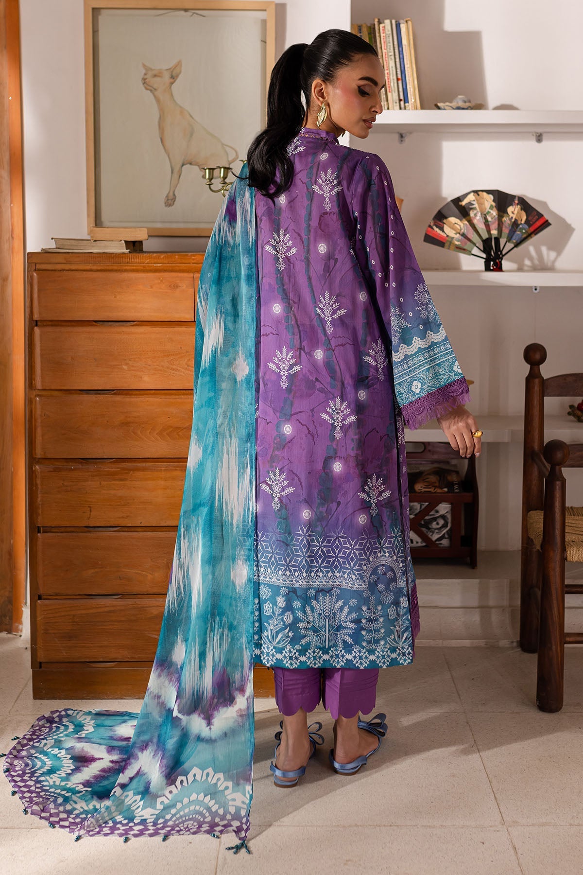 Nureh | Printed Lawn 25 | SP-149 - by - Libasekhas UK - Registered Vendor of : Nureh - 100% Original Designer Dresss