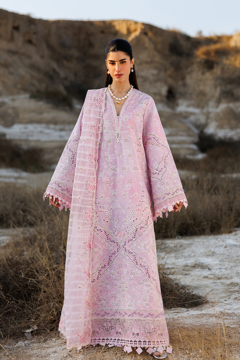 Emaan adeel | Sunlit Groove Luxury Lawn 26 | SUMMER SORBET - by Libasekhas UK - Registered Vendor of : Emaan Adeel - 100% Original Designer Dress