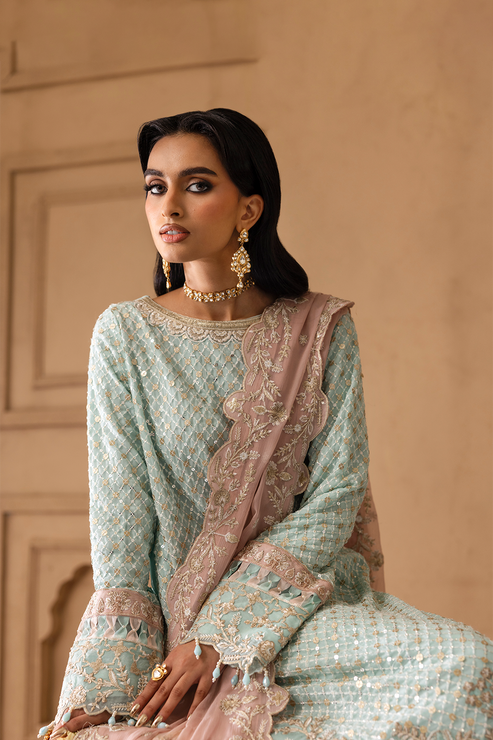 Emaan Adeel | Sheherzadi Formals 25 | AARIZ - by Libasekhas UK - Registered Vendor of : Emaan Adeel - 100% Original Designer Dress