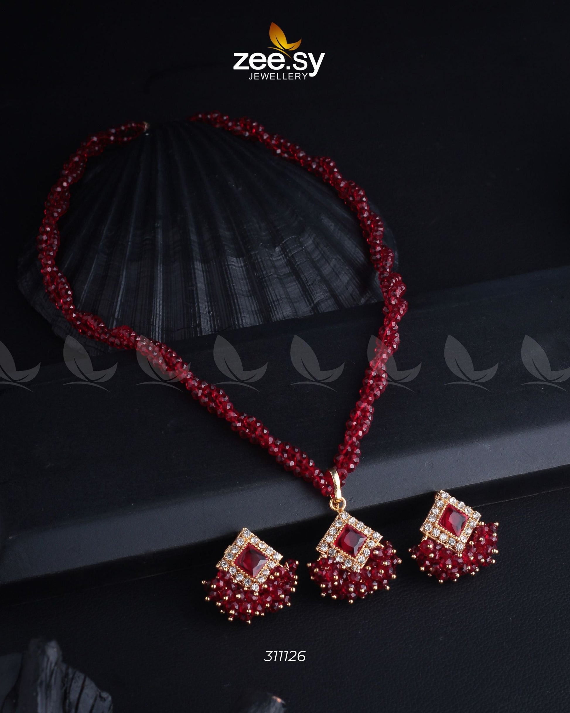 Pendant Necklace - by - Libasekhas UK - Registered Vendor of : Zeesy - 100% Original Designer Dresss