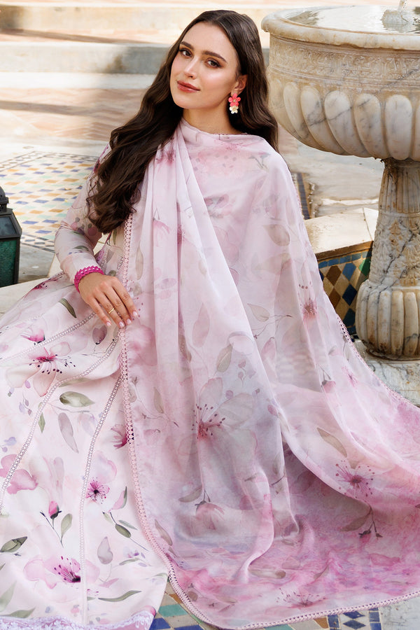 Farasha | Printed Essentials | Pink Bloom - by - Libasekhas UK - Registered Vendor of : Farasha - 100% Original Designer Dresss