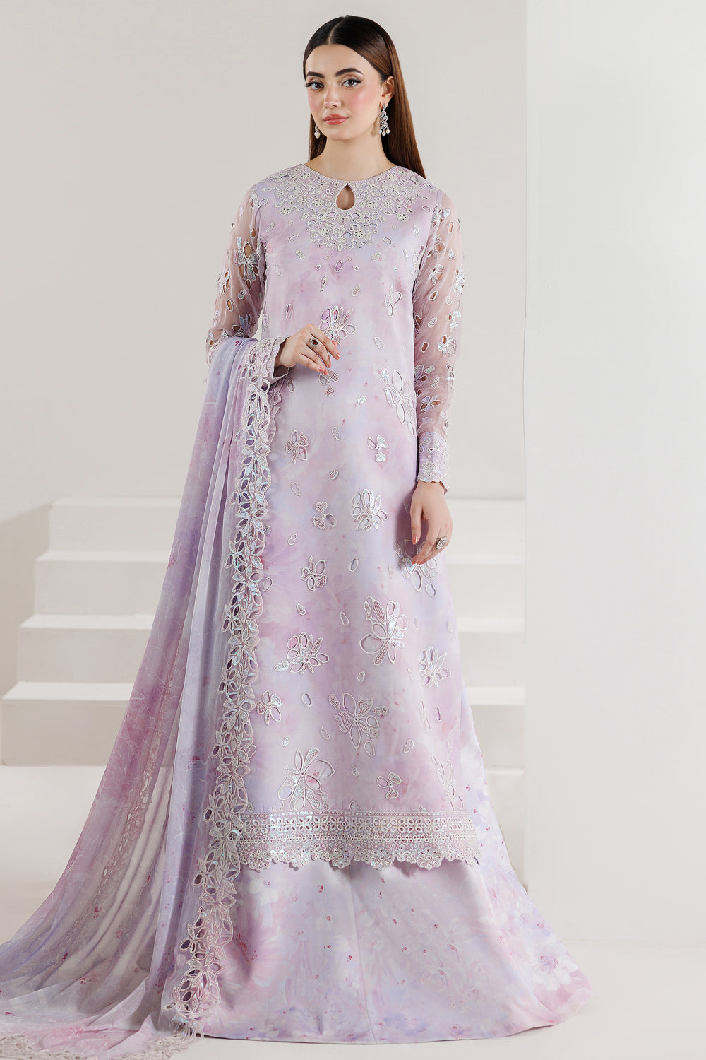 Farasha | Formals 26 | Lilac Enchant - by Libasekhas UK - Registered Vendor of : Farasha - 100% Original Designer Dress