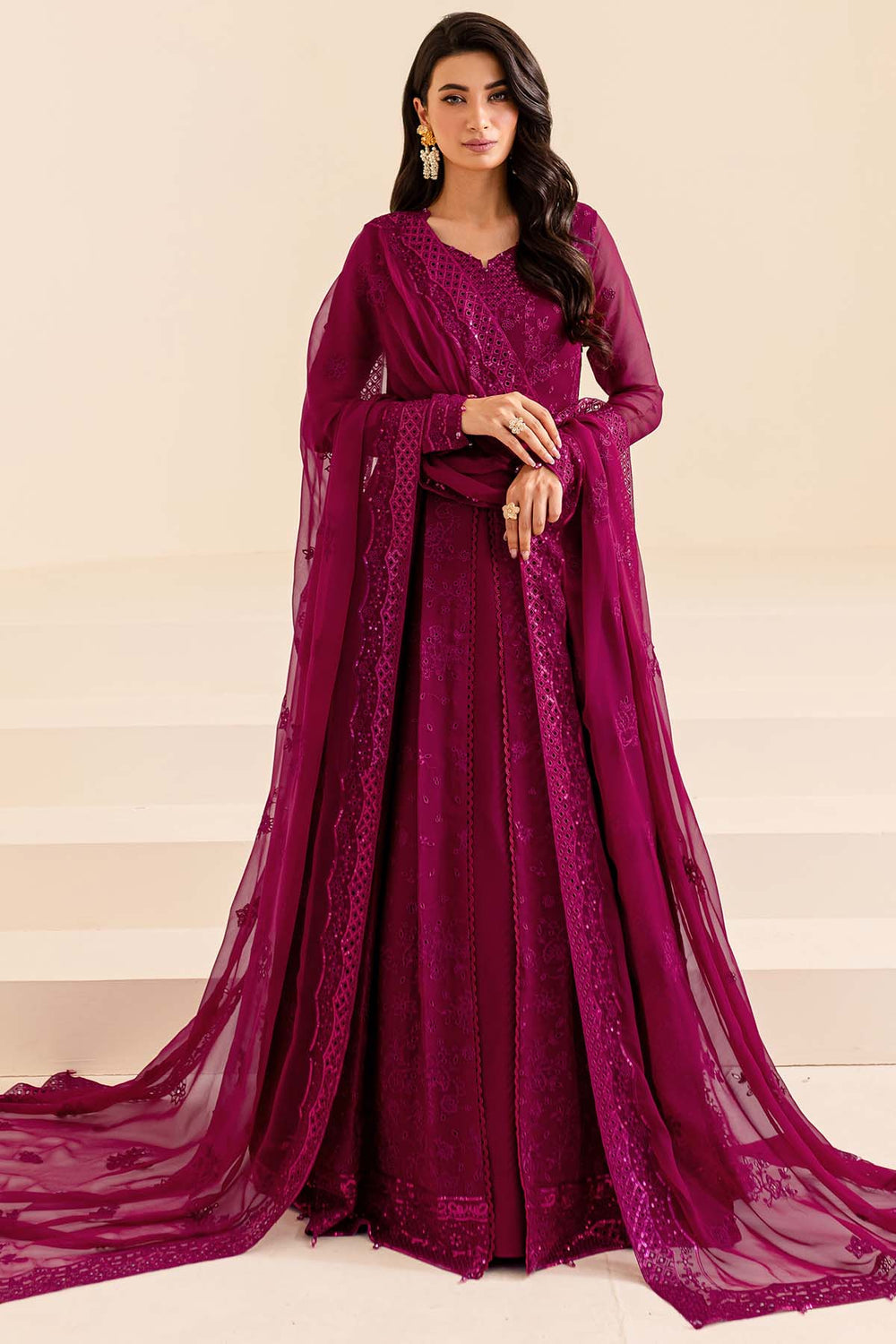 Farasha | Lumiere Formals | Mystic Mauve - by - Libasekhas UK - Registered Vendor of : Farasha - 100% Original Designer Dresss