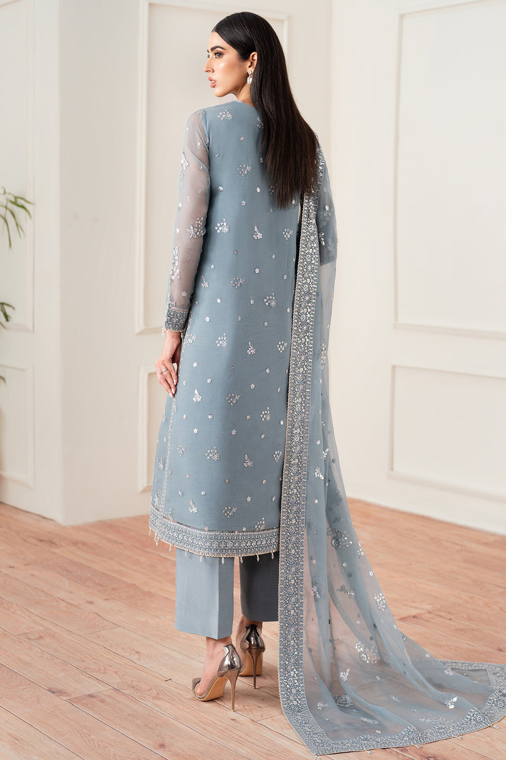 Farasha | Essence Formals 25 | Aqua Bliss - by Libasekhas UK - Registered Vendor of : Farasha - 100% Original Designer Dress
