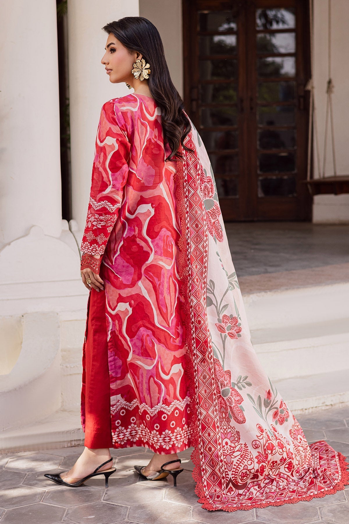 Nureh | Rania Prints | NR-06 - by Libasekhas UK - Registered Vendor of : Nureh - 100% Original Designer Dress