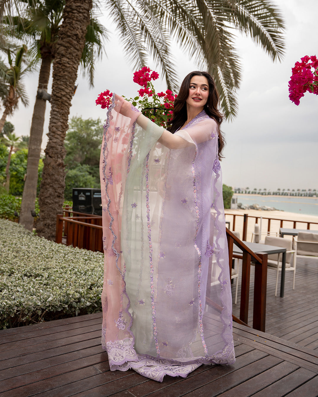 Faiza Saqlain | AYA - Unstitched Luxury Lawn '26 | Suela - by Libasekhas UK - Registered Vendor of : Faiza Saqlain - 100% Original Designer Dress